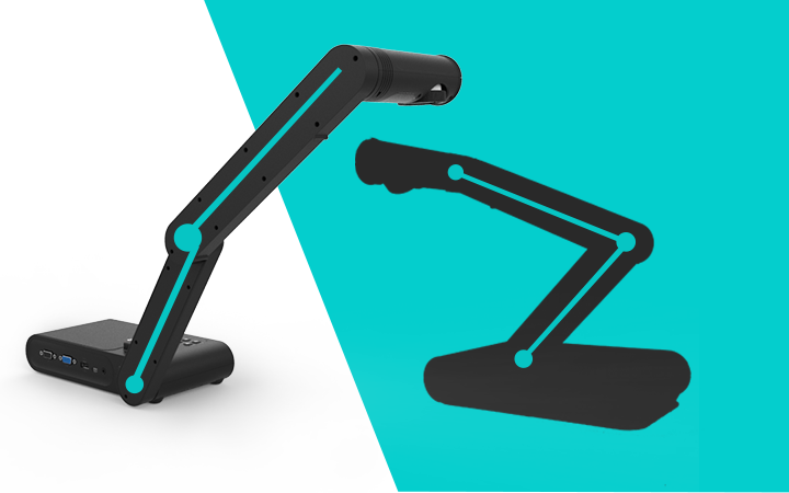 AVerVision M17-13M - Mechanical Arm Visualizers (document camera