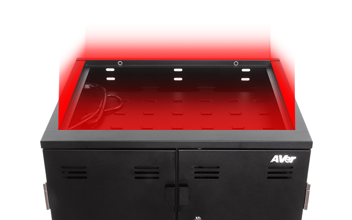 AVer X12 - 12台の端末を安全に充電保管 | アバー・インフォメーション